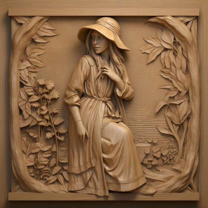 نموذج ثلاثي الأبعاد لآلة CNC 3D Art 